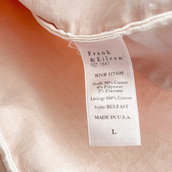 Frank & Eileen Belfast English Peacoat Ballet L NWOT - Picture 9 of 10